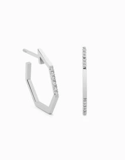 Arracades D'aro Wish White