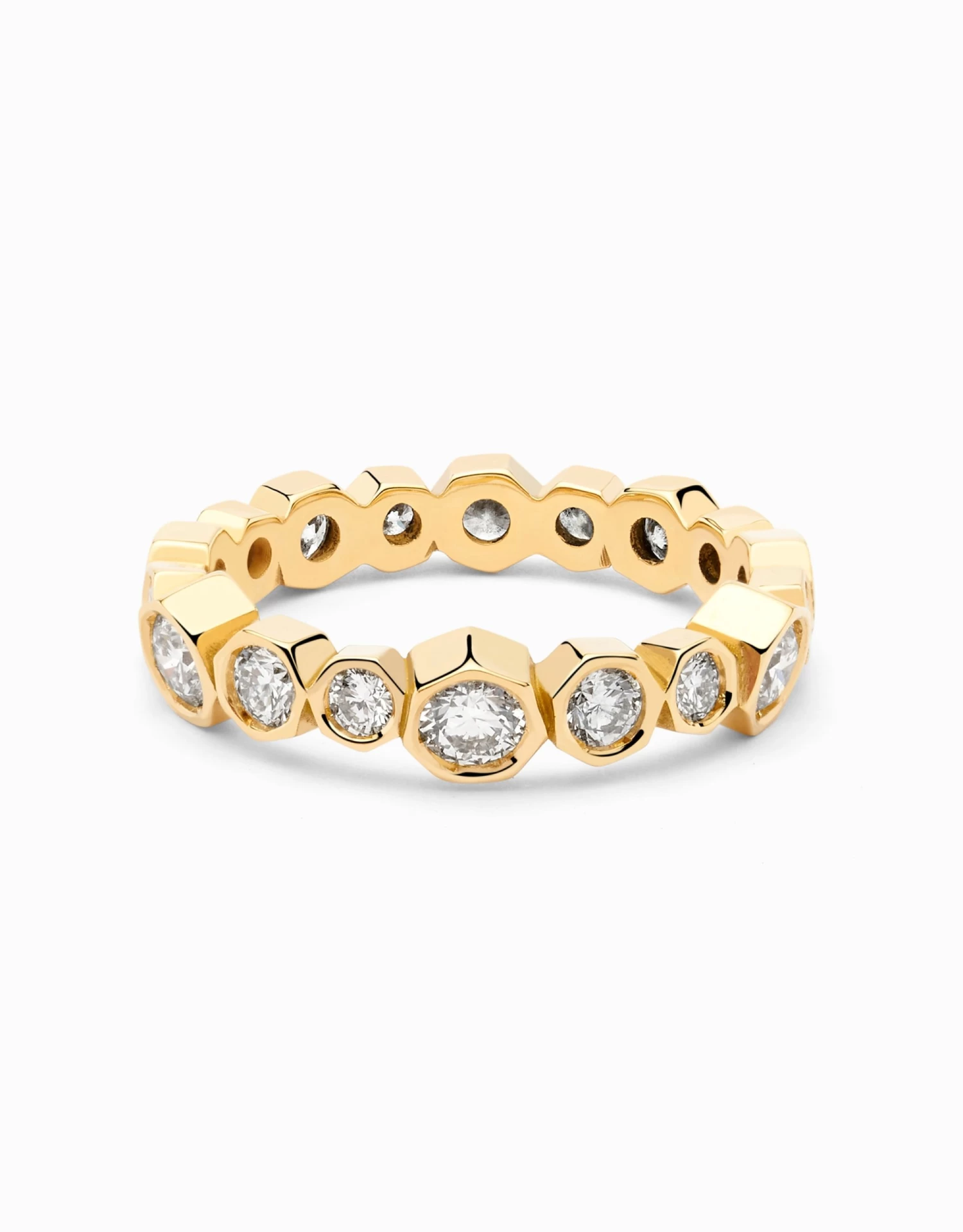 Anell Twin Gold 路 Diamond - Image 2