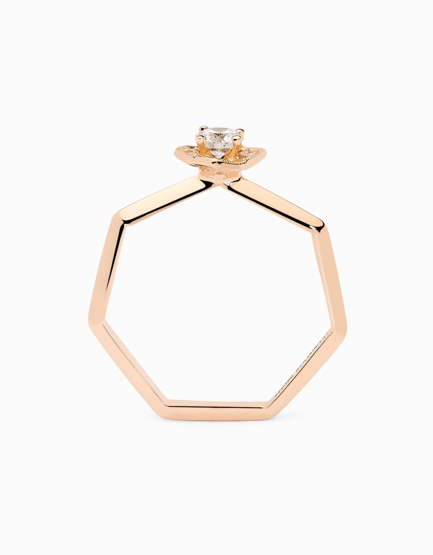 Anell Rose Diamond 0,20ct 路 Diamant - Image 3