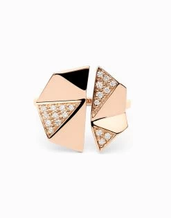 Anell Brilliant Mosaik · Or Rosa