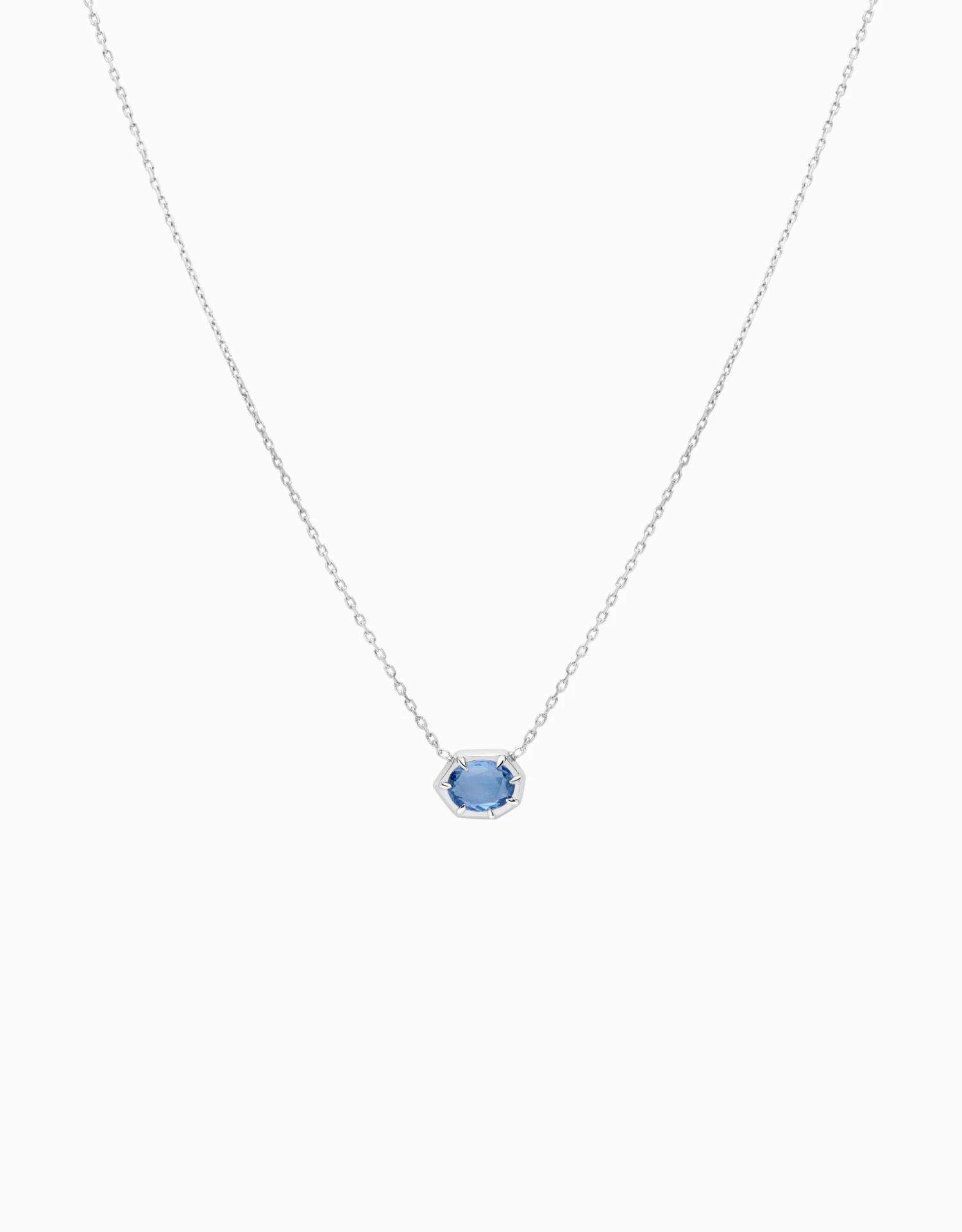 N.36 路 Collaret D'or I Safir Blau