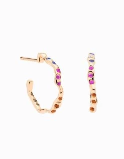 Arracades D'aro Sapphire Garden