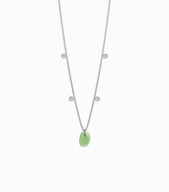 Penjoll Slender White · Granat Verd