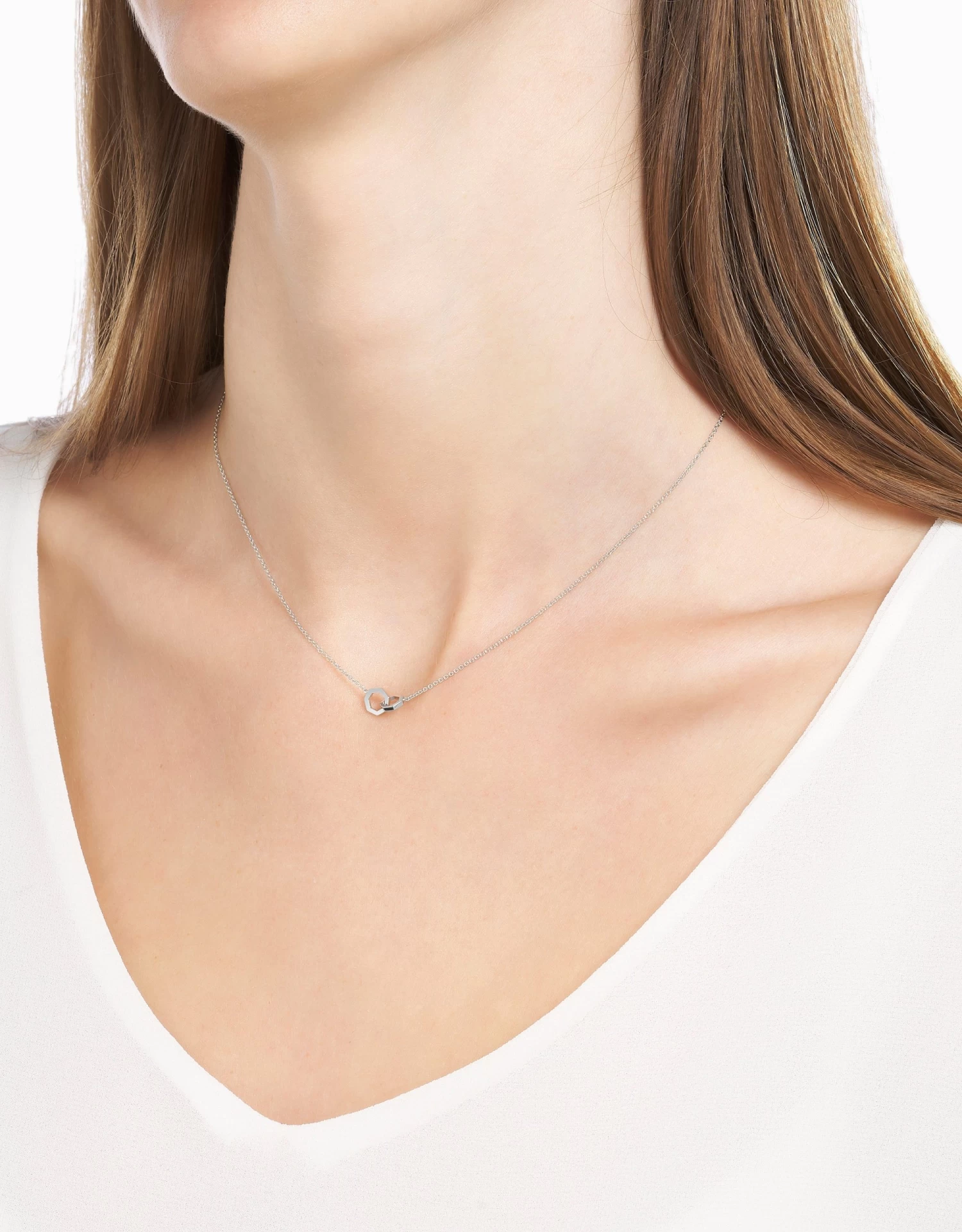 Collaret Little String 路 Or Blanc - Image 2