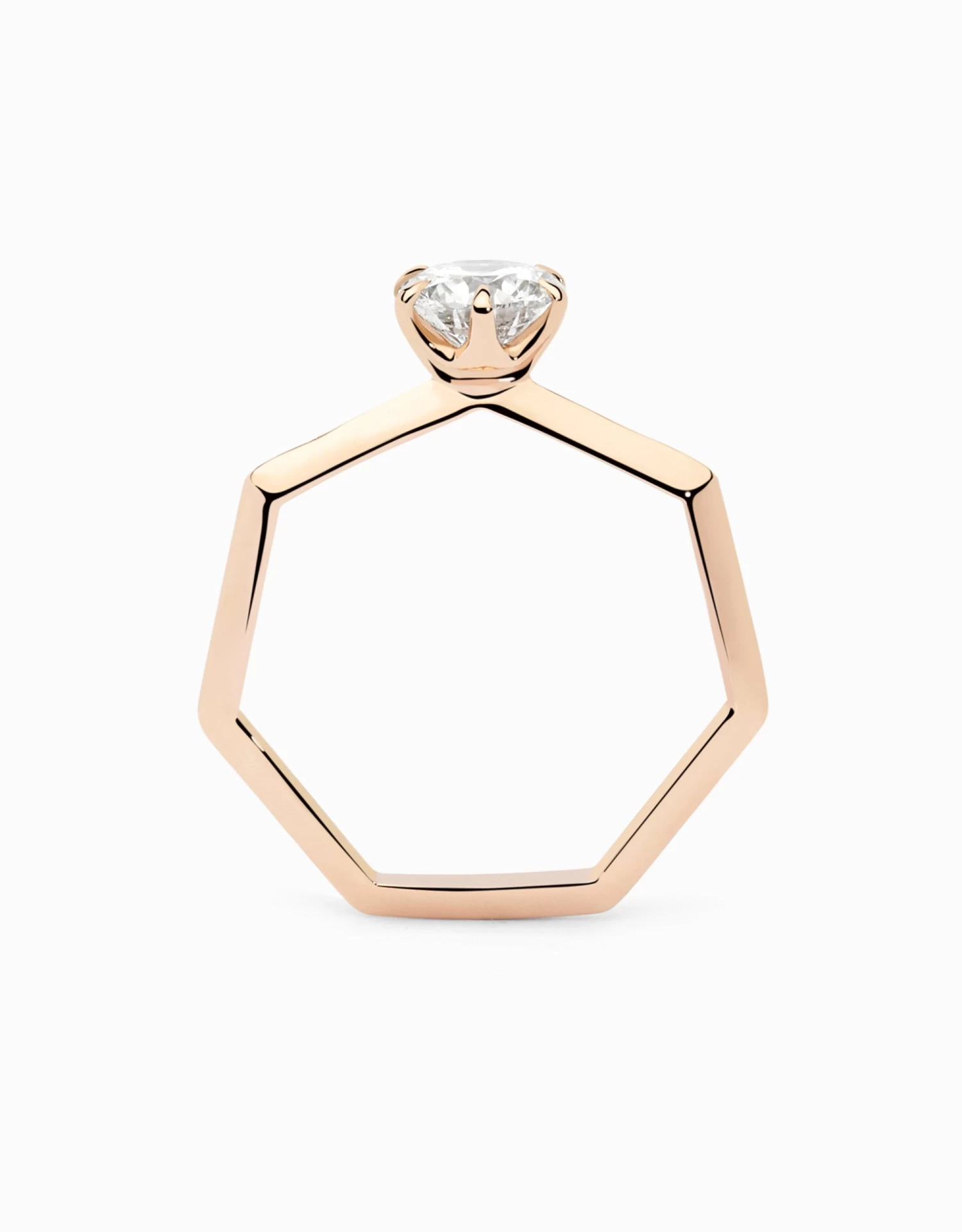 Anell De Comprom铆s HeptaSolitaire 路 0,80ct Diamant - Image 5