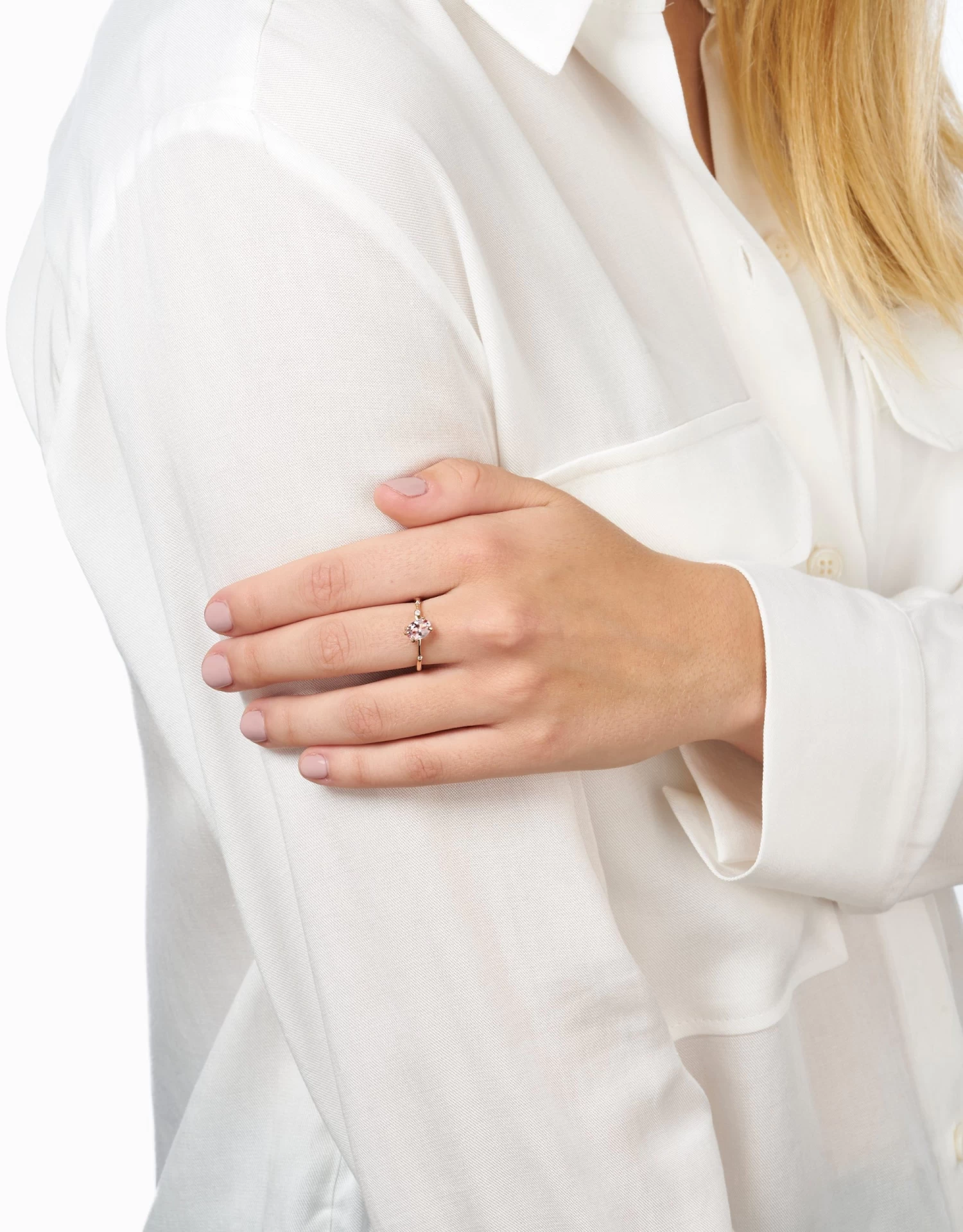 Anell Morganite Romance 路 0,70ct - Image 2