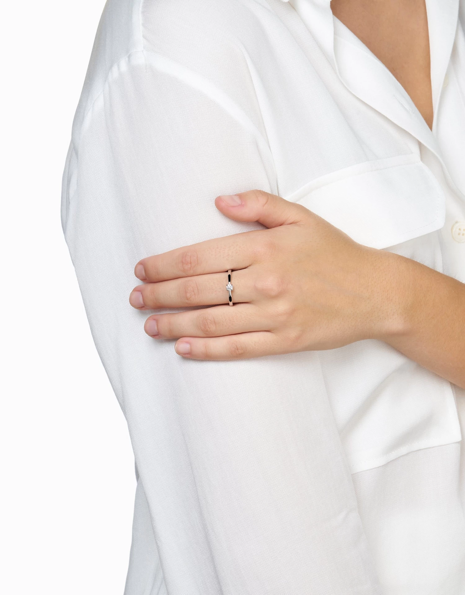 Anell De Comprom铆s Whisper 路 0,20ct - Image 2