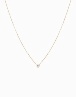 Penjoll Gold Solitaire · 0,15ct 