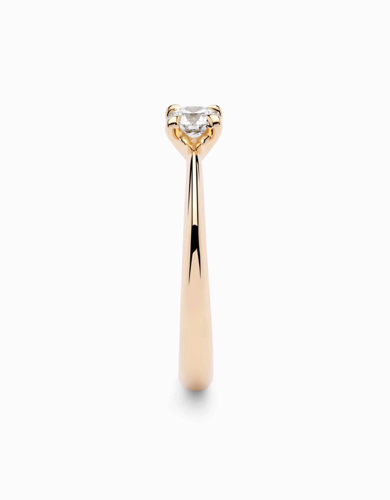 Anell De Comprom铆s Slim Rose 路 0,35ct - Image 5