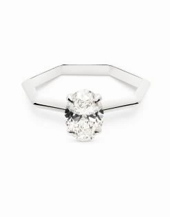 HeptaSolitaire Oval · 1,0ct