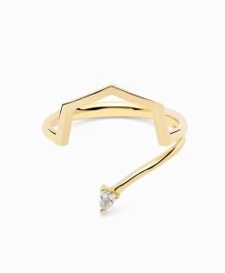 Anell Fragment Pear · 0,06ct