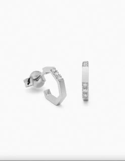 Arracades One Diamond "L" White · Couple
