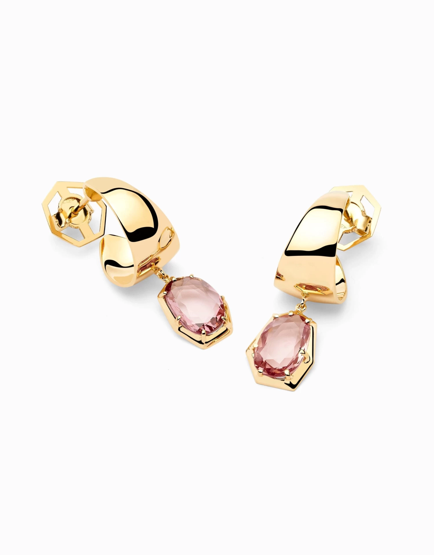 N.16 路 Arracades D'or I Granat Malay - Image 5