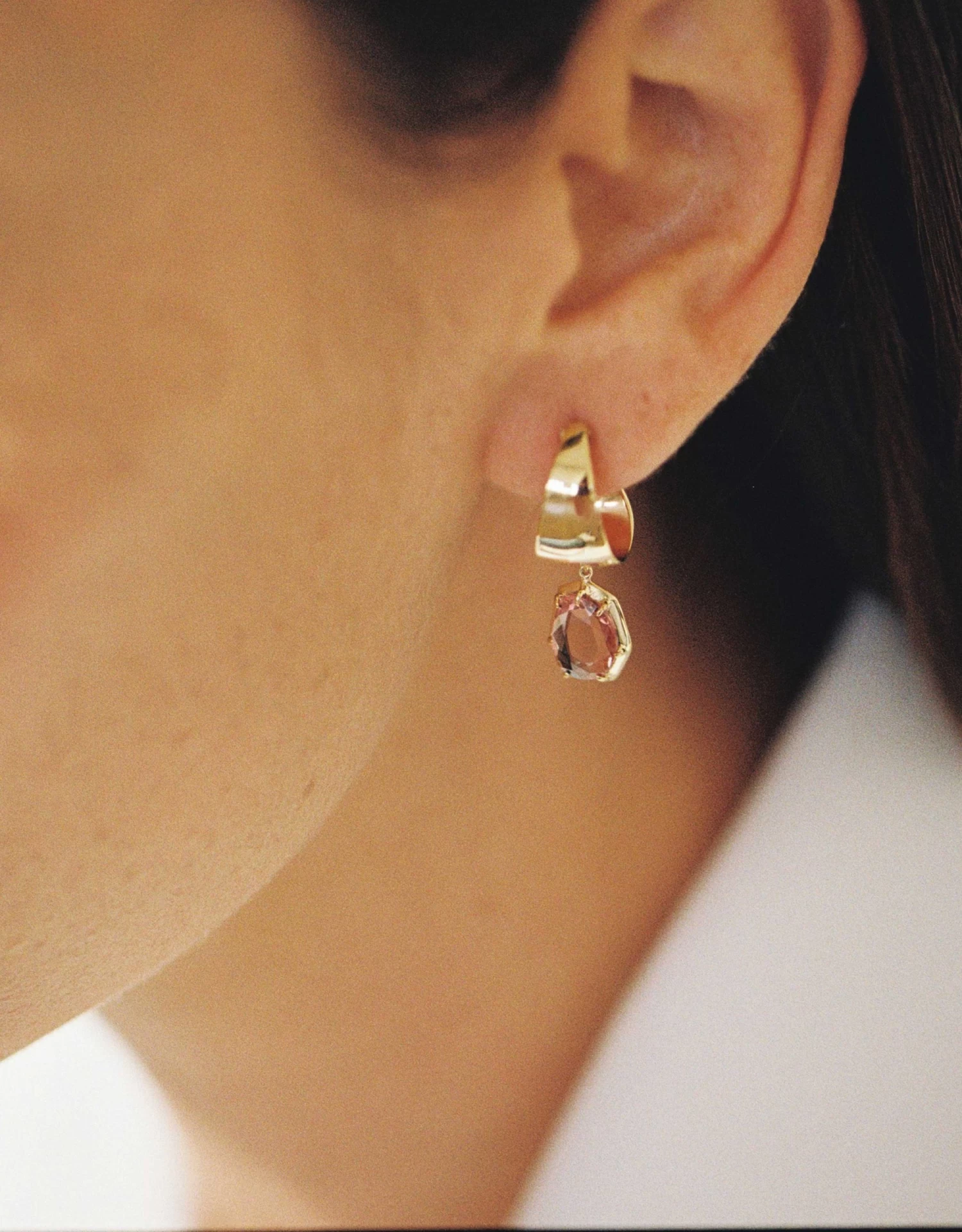 N.16 路 Arracades D'or I Granat Malay - Image 2