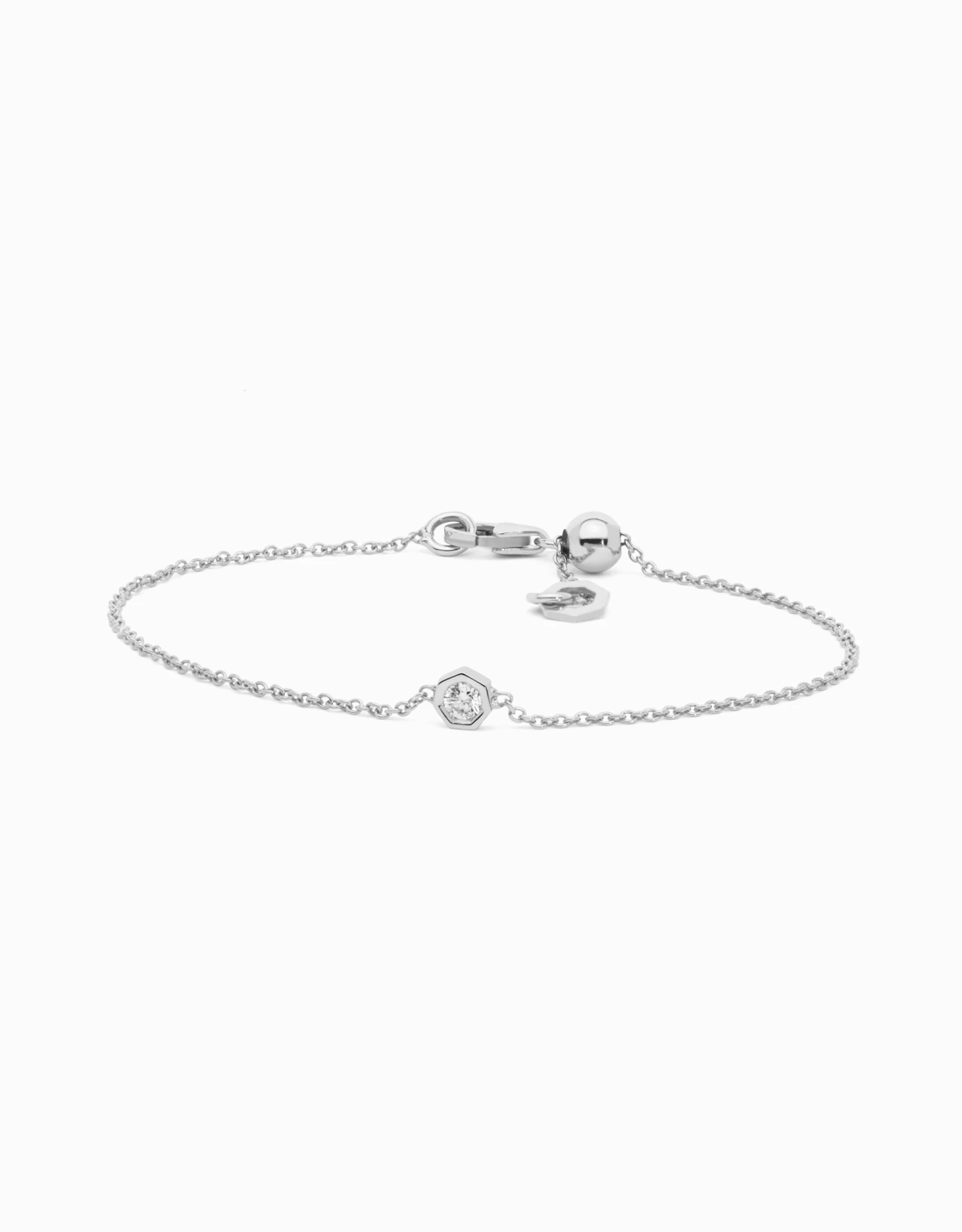 Polsera Diamond 路 Or Blanc