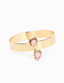 N.31 · Polsera D'or Rígida Amb Dos Granats Malay