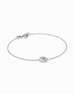 Polsera Little String White · Diamant