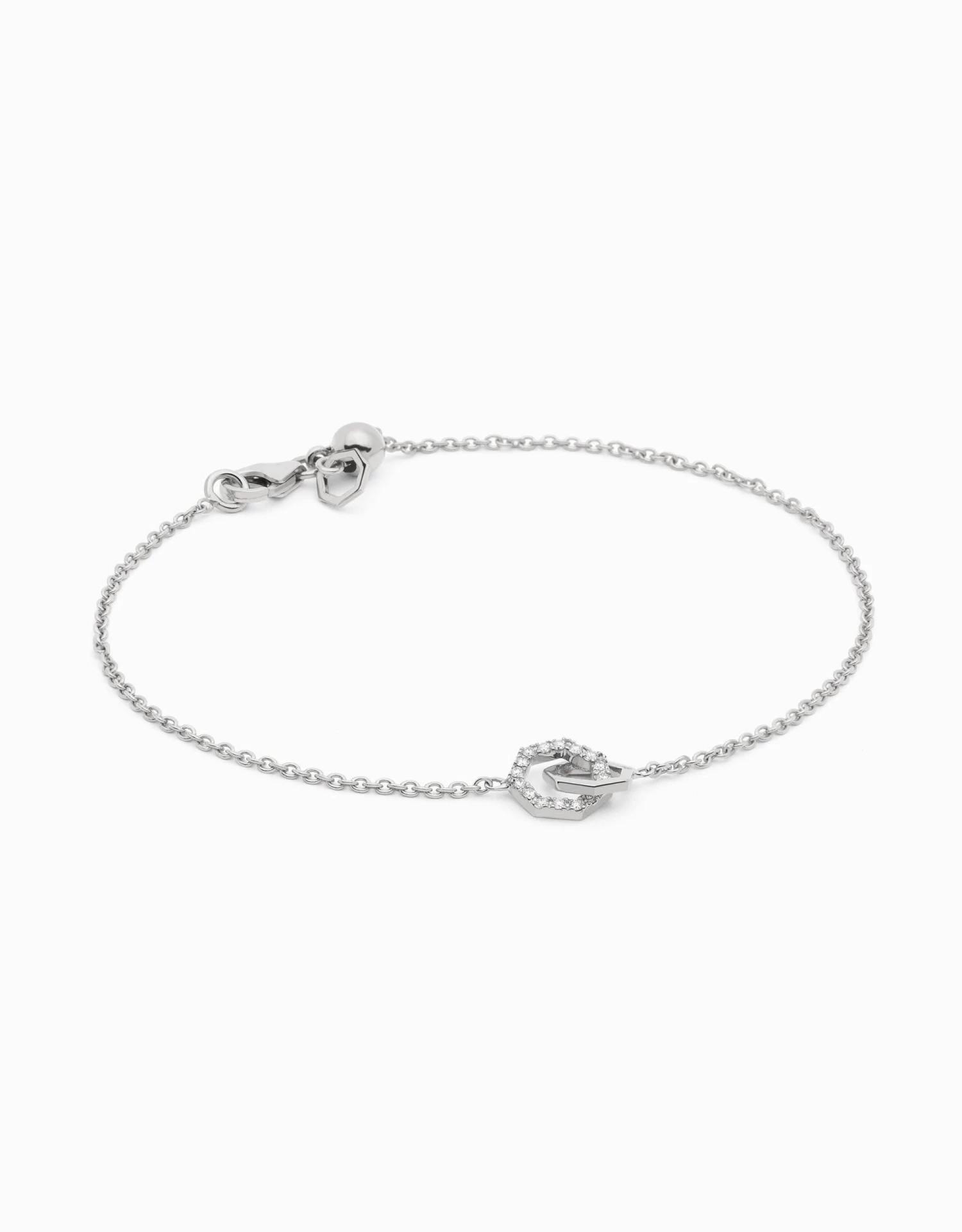 Polsera Little String White 路 Diamant