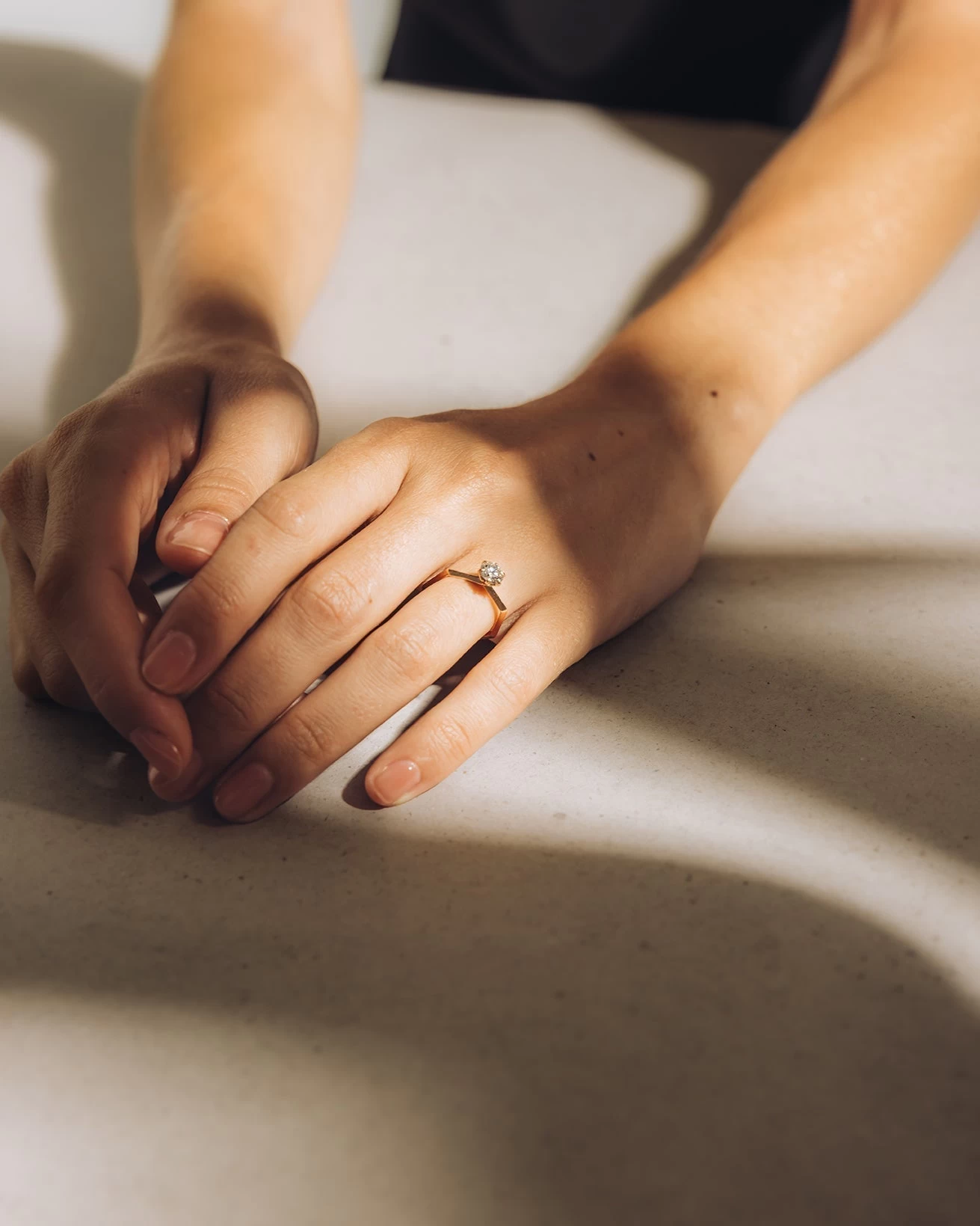 Anell De Comprom铆s HeptaSolitaire 路 0,80ct Diamant - Image 2